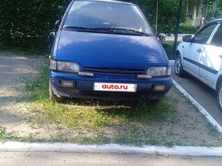 1992 Nissan Prairie II (M11), синий, 70000 рублей, вид 1