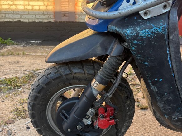 2004 Yamaha BWs, синий, 60000 рублей - вид 7