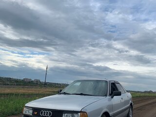 1990 Audi 80 IV (B3), серебристый, 160000 рублей, вид 2