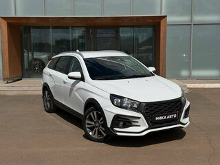 2021 Lada (ВАЗ) Vesta SW Cross I, белый, 980000 рублей, вид 3
