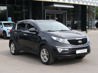 2014 Kia Sportage III Рестайлинг, чёрный, 1299000 рублей, вид 3