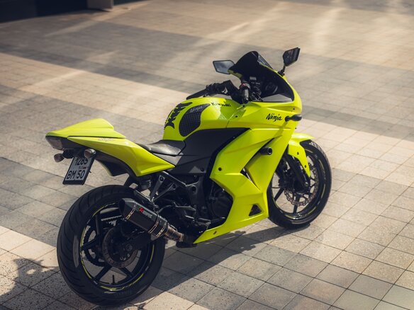 2008 Kawasaki Ninja 250R, зелёный, 330000 рублей - вид 2