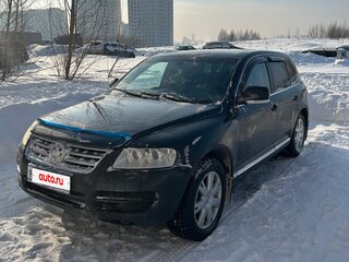 2005 Volkswagen Touareg I, чёрный, 1500000 рублей, вид 1