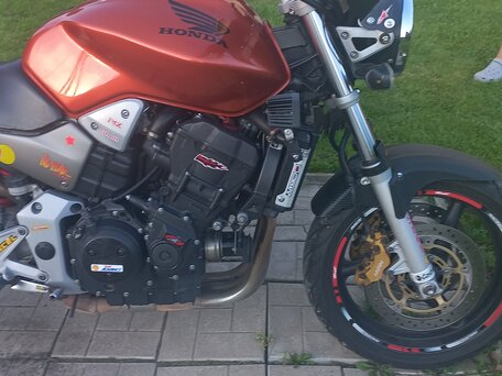 2007 Honda CB 900F Hornet, оранжевый, 550000 рублей, вид 1