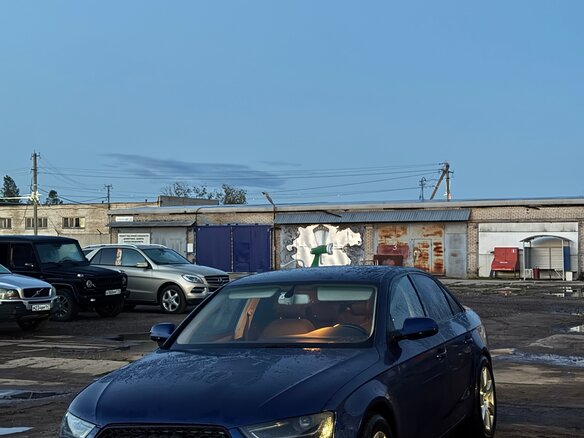 2008 Audi A4 IV (B8), синий, 1350000 рублей - вид 8