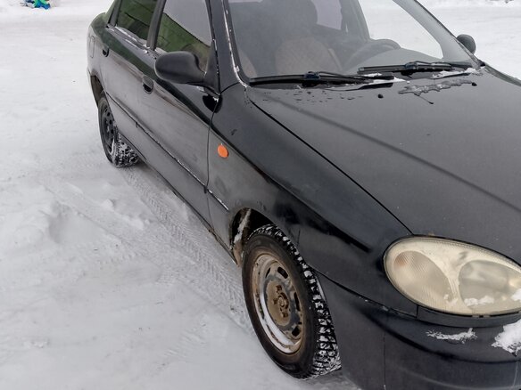 2007 ЗАЗ Sens, чёрный, 100000 рублей - вид 1