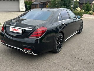 2017 Mercedes-Benz S-Класс 560 Long VI (W222, C217) Рестайлинг, чёрный, 4500000 рублей, вид 5