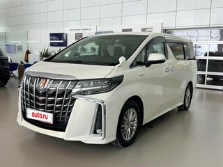 2020 Toyota Alphard III Рестайлинг, белый, 4890000 рублей, вид 3