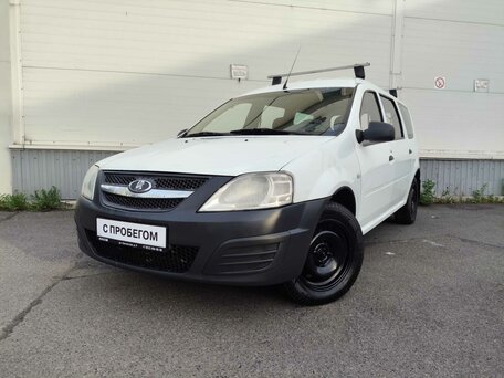 2013 Lada (ВАЗ) Largus I, белый, 300000 рублей, вид 1