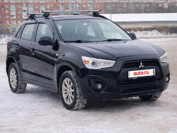 2015 Mitsubishi ASX I Рестайлинг, чёрный, 1170000 рублей