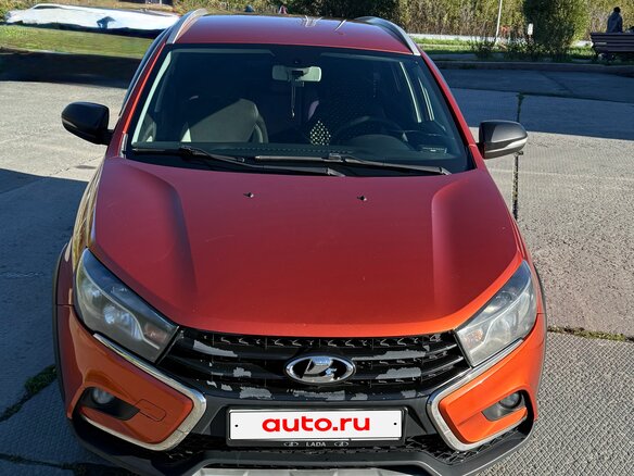 2018 Lada (ВАЗ) Vesta SW Cross I, оранжевый - вид 1