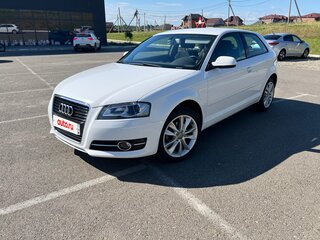 2011 Audi A3 II (8P) Рестайлинг 2, белый, 1090000 рублей, вид 2
