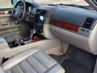 2005 Volkswagen Touareg I, синий, 750000 рублей, вид 3