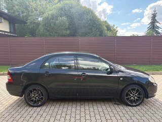 2003 Toyota Corolla IX (E120, E130), чёрный, 450000 рублей, вид 4