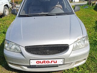 2006 Hyundai Accent ТагАЗ II, серебристый, 300000 рублей, вид 1
