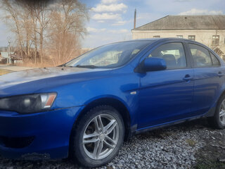 2008 Mitsubishi Lancer X, синий, 500000 рублей, вид 1