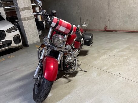 2002 Honda VTX 1800, красный, 780000 рублей, вид 2