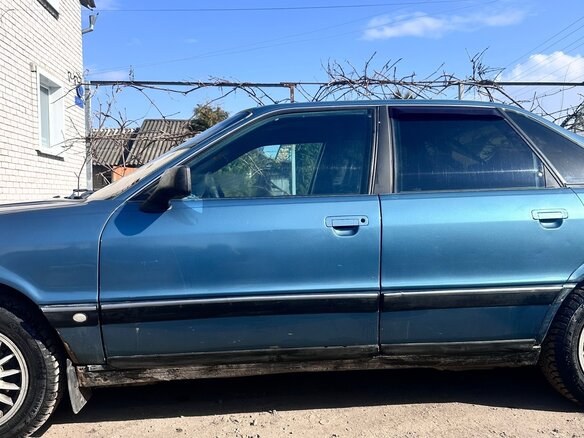 1988 Audi 90 II (B3), синий, 105000 рублей - вид 6