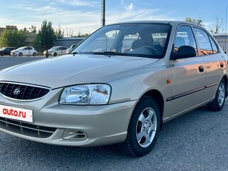 2005 Hyundai Accent ТагАЗ II, бежевый, 440000 рублей, вид 2