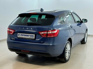 2019 Lada (ВАЗ) Vesta SW I, синий, 1070000 рублей, вид 4