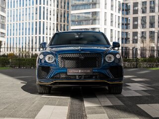 2026 Bentley Bentayga Speed I Рестайлинг, синий, 45000000 рублей, вид 2