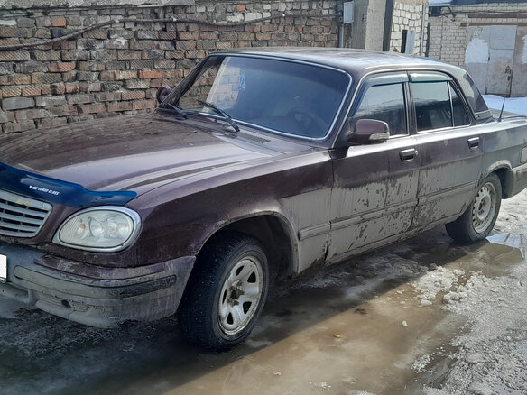 2007 ГАЗ 31105 «Волга», пурпурный, 150000 рублей