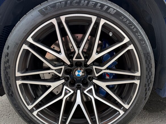 2020 BMW X5 M Competition III (F95), синий - вид 10