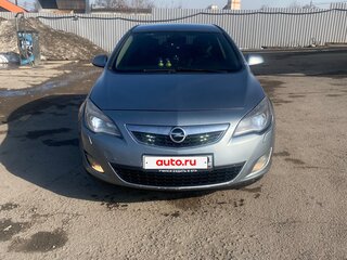 2010 Opel Astra J, серебристый, 449000 рублей, вид 1