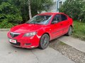 2006 Mazda 3 I (BK) Рестайлинг, красный, 395000 рублей