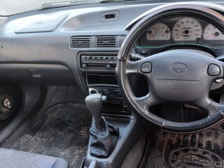 1997 Toyota Cynos II (L52, L54), чёрный, 230000 рублей, вид 2