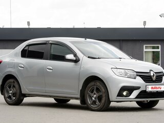 2021 Renault Logan II Рестайлинг, серебристый, 950000 рублей, вид 2