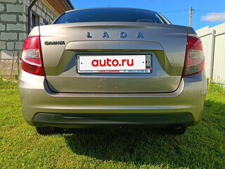 2020 Lada (ВАЗ) Granta I Рестайлинг, серый, 700000 рублей, вид 4