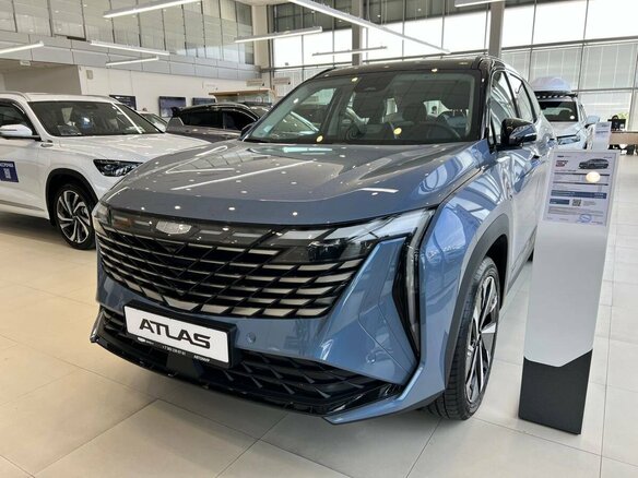 2026 Geely Atlas II, голубой, 3418940 рублей - вид 6