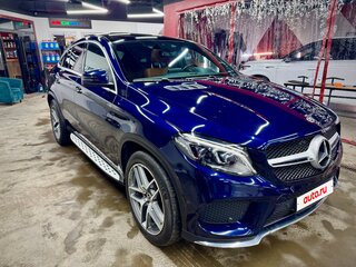 2018 Mercedes-Benz GLE Coupe 350 d I (C292), синий, 4390000 рублей, вид 1