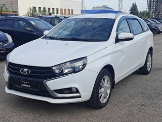 2019 Lada (ВАЗ) Vesta SW I, белый, 850000 рублей, вид 3