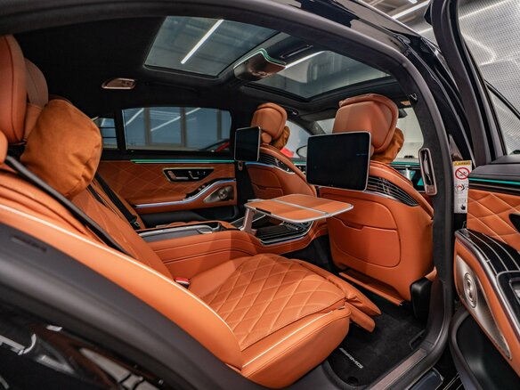 2026 Mercedes-Benz S-Класс 580 Long 4MATIC VII (W223) Рестайлинг, чёрный, 30900000 рублей - вид 29