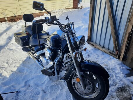 2000 Suzuki Intruder C1500 (VL1500), чёрный, 450000 рублей, вид 2