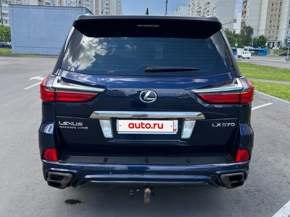 2016 Lexus LX 570 III Рестайлинг 2, синий - вид 5