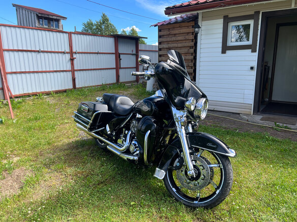 2010 Harley-Davidson Electra Glide, чёрный, 1050000 рублей - вид 15