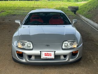 1995 Toyota Supra IV (A80), серый, 3500000 рублей, вид 2