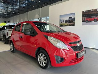 2011 Chevrolet Spark III, красный, 499000 рублей, вид 3