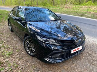 2018 Toyota Camry VIII (XV70), чёрный, 2800000 рублей, вид 1