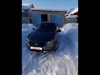 2019 Lada (ВАЗ) Granta I Рестайлинг, серебристый, 485000 рублей, вид 2