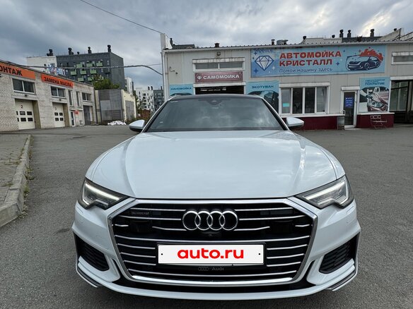2022 Audi A6 45 TFSI V (C8), белый