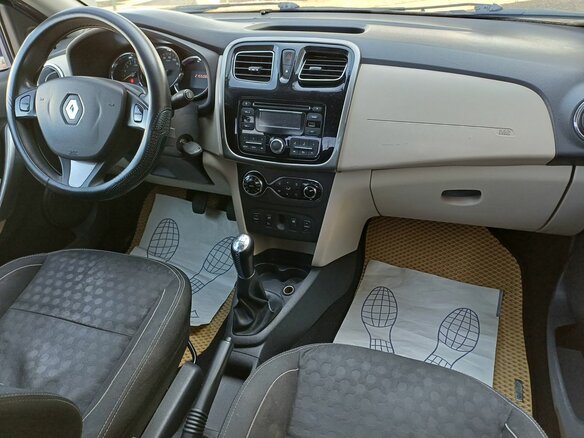 2015 Renault Logan II, синий, 595000 рублей - вид 5