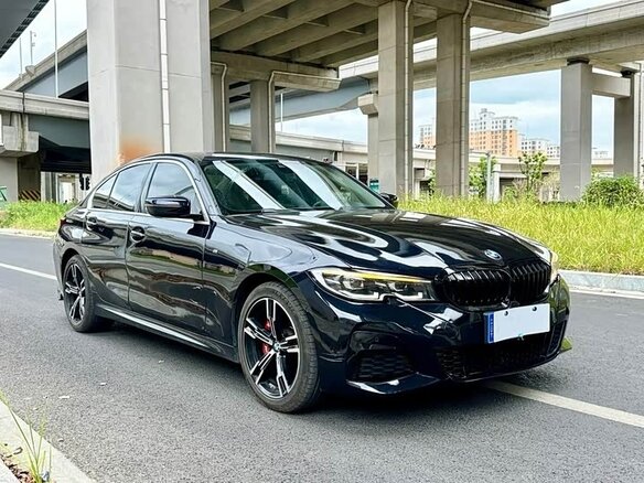 2022 BMW 3 серии Long 320Li VII (G2x), синий, 2400000 рублей