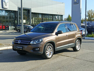 2014 Volkswagen Tiguan I Рестайлинг, коричневый, 1070000 рублей, вид 1