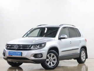 2012 Volkswagen Tiguan I Рестайлинг, серебристый, 1499000 рублей, вид 3