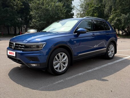 2019 Volkswagen Tiguan II, синий, 2720000 рублей, вид 1