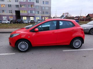 2008 Mazda 2 II (DE), красный, 710000 рублей, вид 4